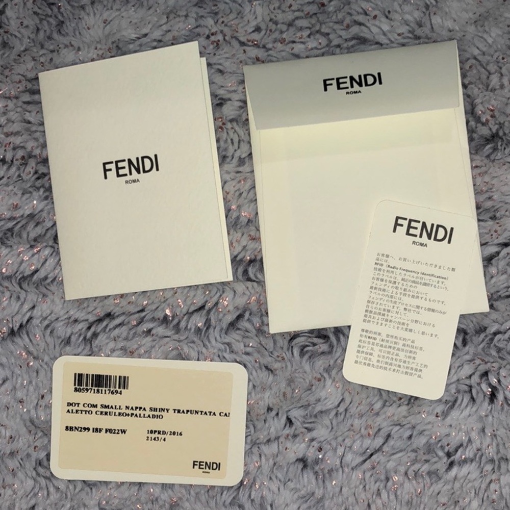 Fendi Dotcom Click Quilted Chain Satchel - image 2